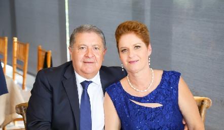  Eduardo Morales y Patricia Pizzuto.