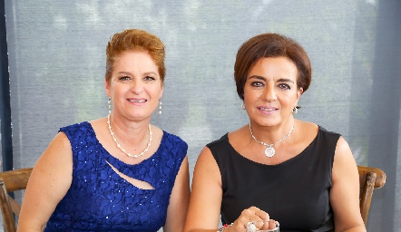  Paty Pizzuto y Lilian Abud.