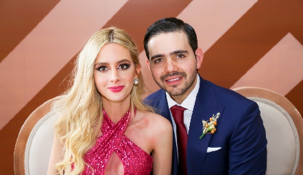  Valeria Guerrero y Mauricio Mahbub.