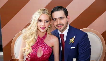  Valeria Guerrero y Mauricio Mahbub.
