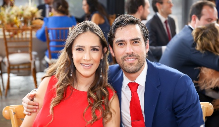  Estefanía Gutiérrez y Alejandro González.