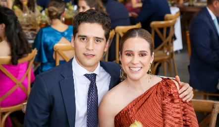  Alejandro Hinojosa y Ana Lucía Esparza.