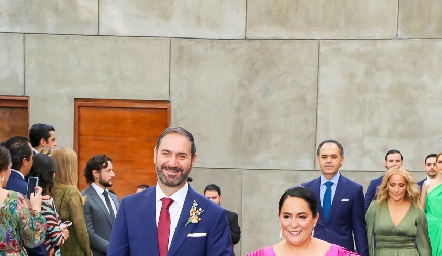 Luis Antonio Mahbub Sarquis y Laura Rodríguez de Bravo.