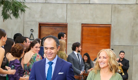 Héctor Mahbub y Claudia del Pozo.