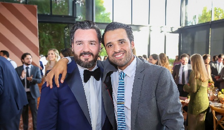  Luis Alberto Mahbub y Samuel Romo.