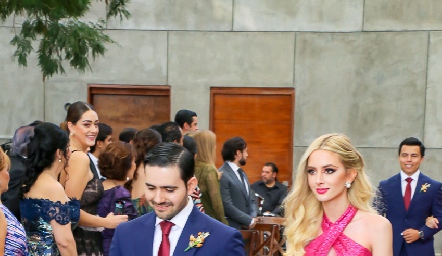  Mauricio Mahbub y Valeria Guerrero.