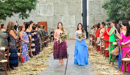  Bárbara Mahbub y Paulina Aldrett.