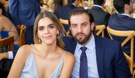 Claudia Mahbub y Gerardo Eggleton.