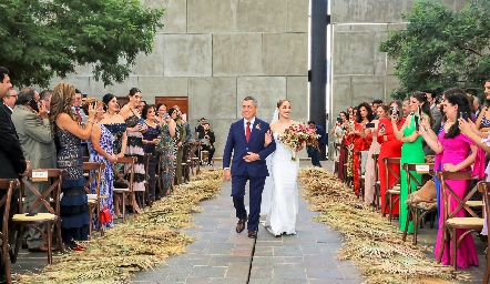 Lisandro Bravo con su hija Laura.