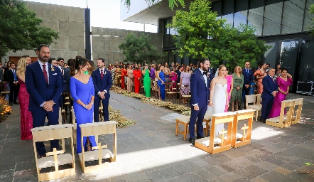 Boda de Luis Alberto Mahbub y Laura Bravo.