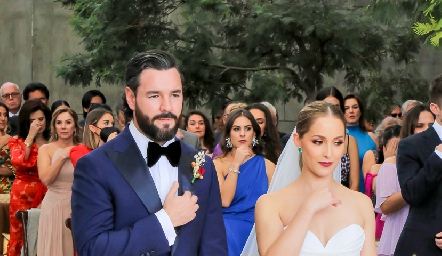  Luis Alberto Mahbub y Laura Bravo.