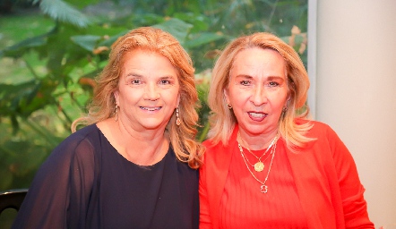  Luzma Márquez y Luz Elena Mézquida.