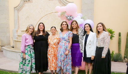 Álvarez Delgado, Sofía González, Aurora Martínez, Andrea Lorca, María José Motilla, Lupita Lima y Priscila Gordoa.