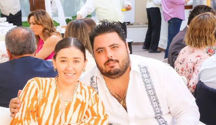  Aurora Martínez y David González.