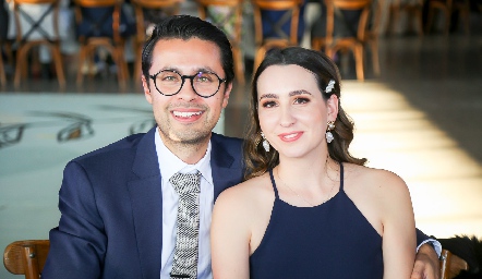  José Fernández y Marcela Santisteban.