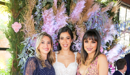  María Fernanda Ramírez, Alejandra González y Andrea Quiroz.