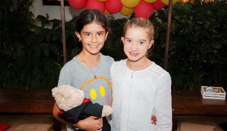  Carlota Lebrija e Inés Salas.