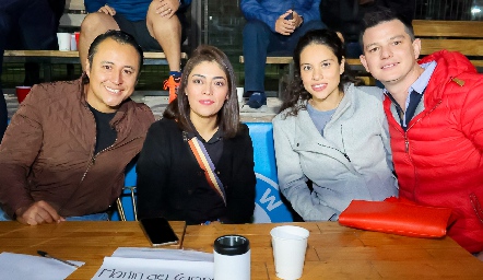  Jesús Martin del Campo, Miriam Márquez, Verónica González y Gonzalo Torres.