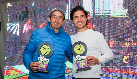  Charly de la Peña y Daniel Acevedo.