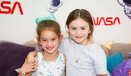  María Inés y Catalina.