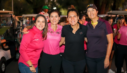  Erika Von der Meden, Paulina Vivanco, Maricela González y Marus Hernández.