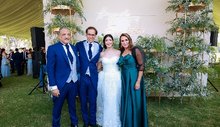  Jaime Torres, Juan Carlos Torres, Andrea Rivera y Leticia Gutiérrez.
