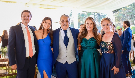  Jaime Galarza, Mariana Cerda, Jaime Torres Corzo, Leticia Gutiérrez y Jessica Torres.
