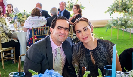  Mauricio Allende y Giselle Báez.