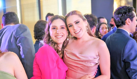 Miriam Díaz Infante y Camila Fernández.