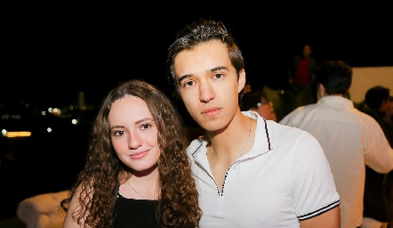  Estefanía Galván y Sebastián Martínez.