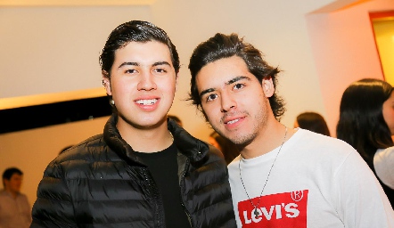  Fer Marín y Paulo Somohano.