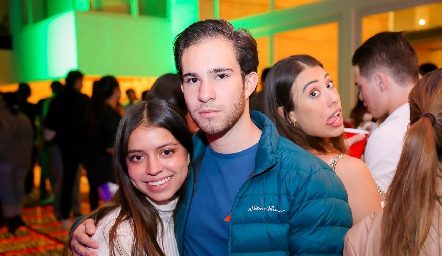  Regina de la Garza y Daniel Quintanar.