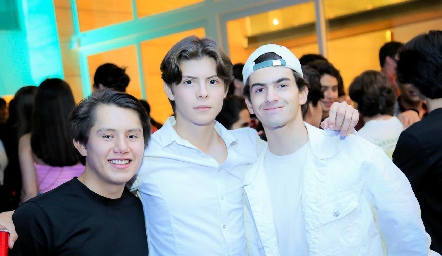  Gael Tobías, Rafa Pérez y Joaquín Madrigal.