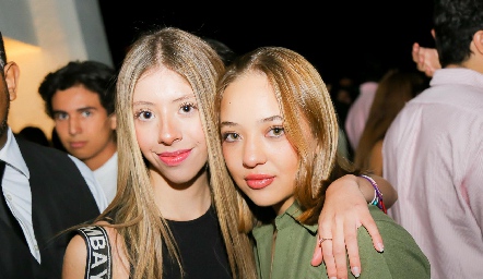  Bárbara Zamarrón y Silvana Martínez.