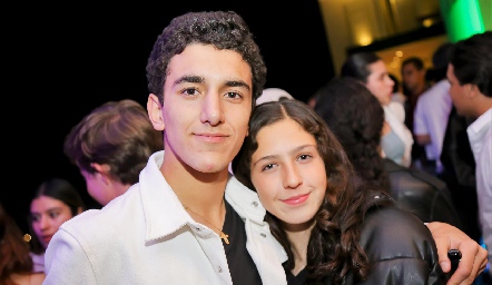  José Abud y Ana Cris Almazán.