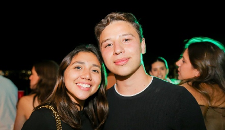  Alexia Tolentino y Diego Dorantes.