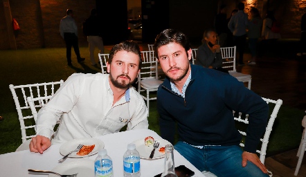  José Pablo y Chema Andrés.