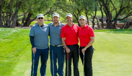  Jacobo Payán, Javier Abella, Gildo Gutiérrez y Alejandro Elizondo.