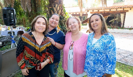  Dora Uresti, Mónica Berlanga, Ligia Vélez y Mónica Cerda.