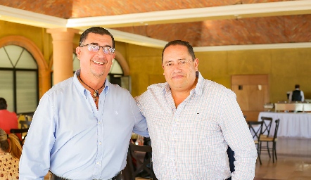  Jaime Flores y Fito Arriaga.