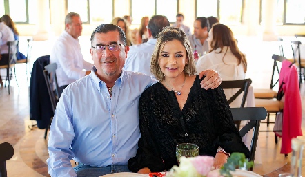  Jaime Flores y Claudia Gouyonnet.