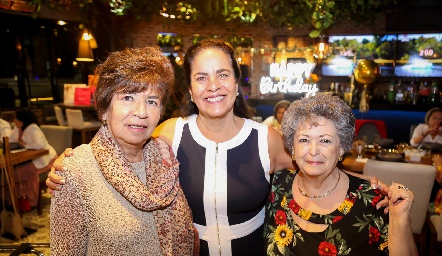  Tere Tobías, Elsa Martínez y Estela Martínez.