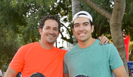 Rene Pierdant y Ricardo Medina.
