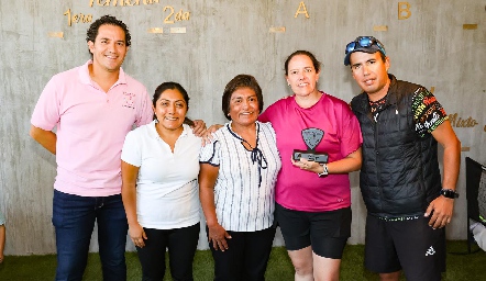  Pili Torres y Arturo, subcampeones.