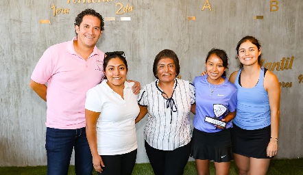  Alfonsina Martínez y Andrea Meras, subcampeonas.