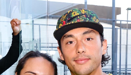  Brisia Sánchez y Alejandro Abud.