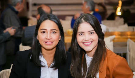  Paola Rodríguez y Alejandra Gascón.