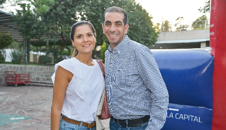 Coco Canseco y Carlos Chevaile.
