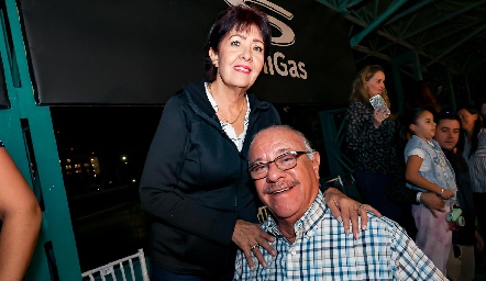  Graciela Martínez y Oscar Hernández.