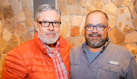  Armando Martínez y Oscar Arauz.